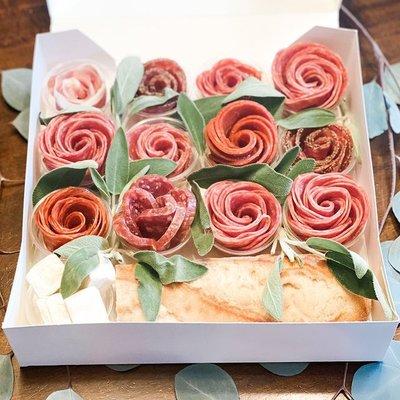 Dozen Charcuterie Roses