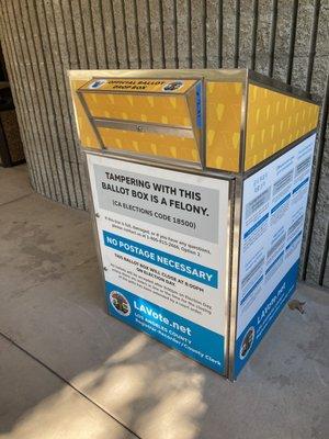 Voting Ballots' drop box