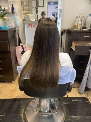 balayage color