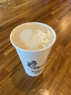 Mexican vanilla latte grande $6+