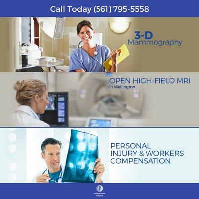 Independent Imaging: Diagnostics and Imaging Center in Wellington, West Palm Beach, Belle Glade, Lake Worth, and Royal Palm Beach FL