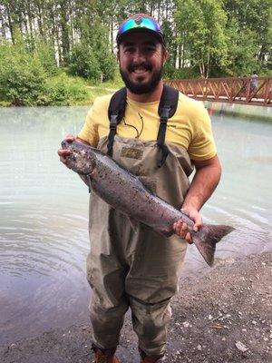 Eklutna tailrace King Salmon