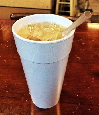 Horchata - small is actually pretty big