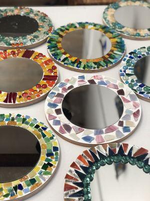 Mosaic Mirror Workshop