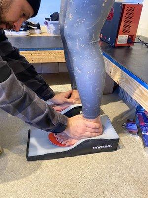 Our Feet Geeks Love making custom insoles too!