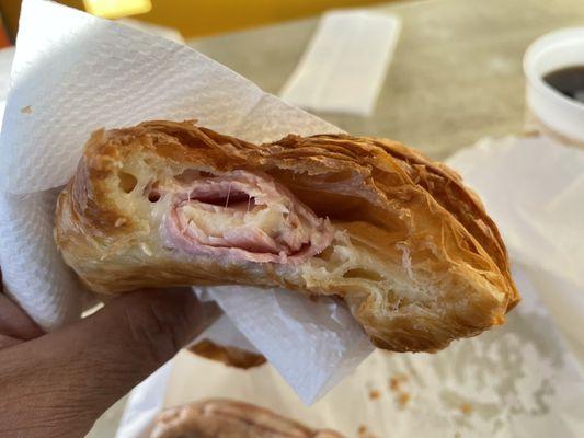 Ham n Cheese croissant!