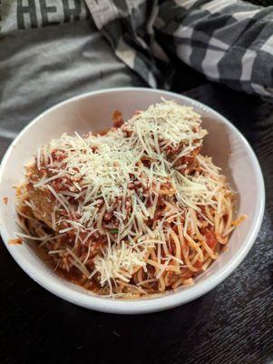 Spaghetti and Meatballs