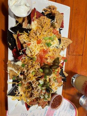 Tinga Chicken Nachos