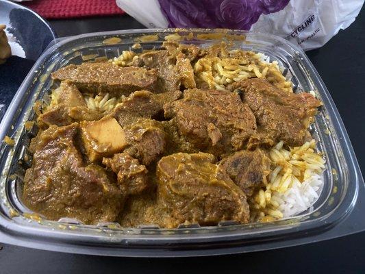 Beef curry over price