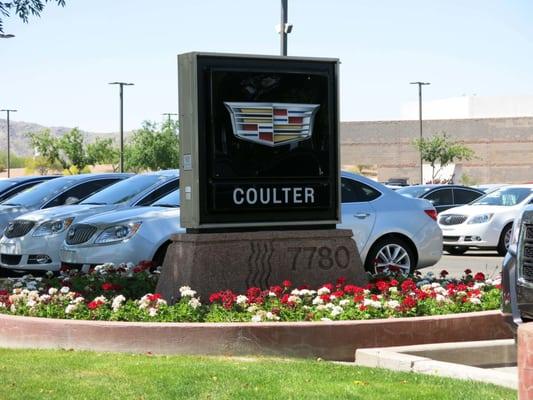 Coulter Tempe Sign