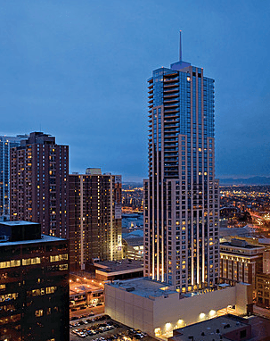 In the Four Seasons in Downtown Denver, Level 3 Salon is located within the Spa