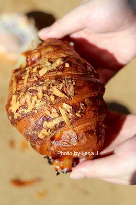 Ham & Cheese Croissant ($6) - good! Very crispy, flaky surface.