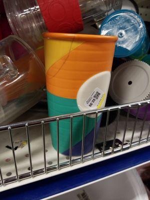 Cracked starbucks mug for $2.99! Throw it away! Don't charge money for it.