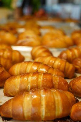 Sweet pastry guava and cream Cheese