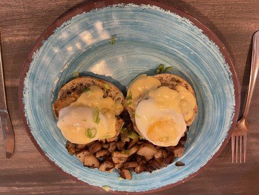 Oysters Benedict - fantastic