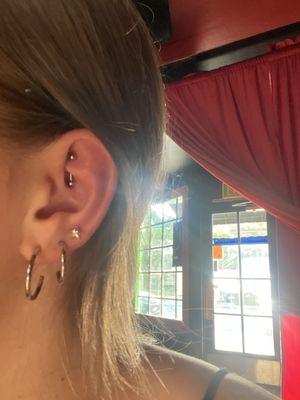 Rook Piercing