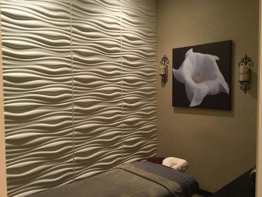 Tranquil massage rooms