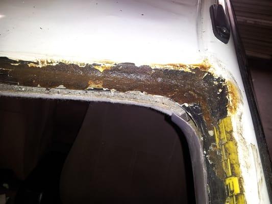 Improper installation over rust can lead to retention failure. This can cause leaks and in a wreck your air bags may not protect you.