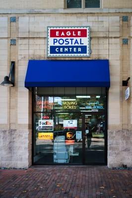 Front of store facing Allen Street