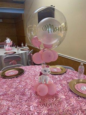 Baby shower setup