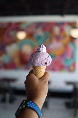 Ube Ice cream