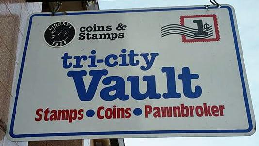 Tri-City Coin and Vault. Buy and Sell. Pawns welcome