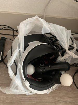 The psvr we bought.