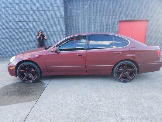 Lexus gs300 on 20s