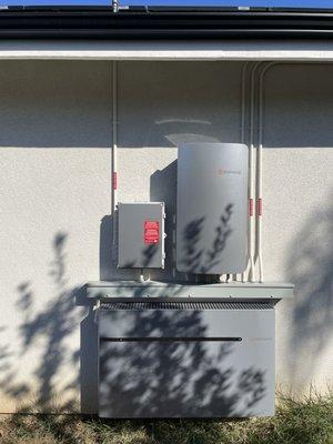 Enphase 10kWh Battery Installation in Fullerton, CA.