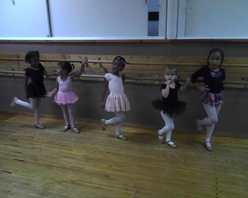 My daughter in Tap class!