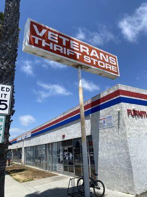 Veterans thrift store