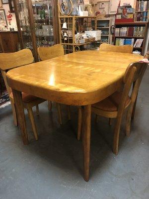 Mid Century dining table and chairs