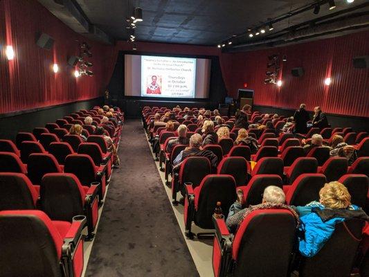 The one auditorium at the Rivoli