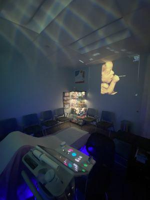 Office projector view