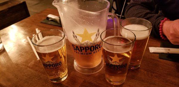 Sapporo: pitcher ($13)