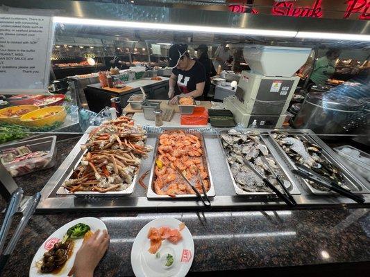 Seafood bar