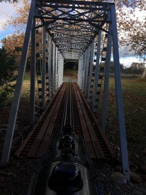 Entering Tin Man Bridge