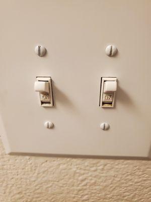 Bathroom switches