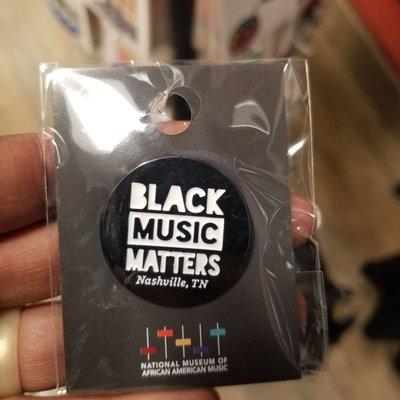 Pin from National Museum of African American Music (NMAAM)