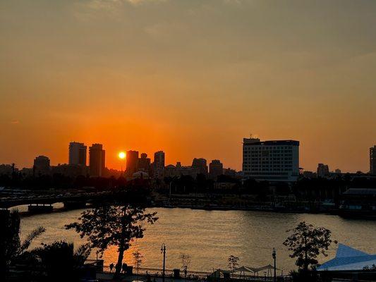 Sunset on the Nile