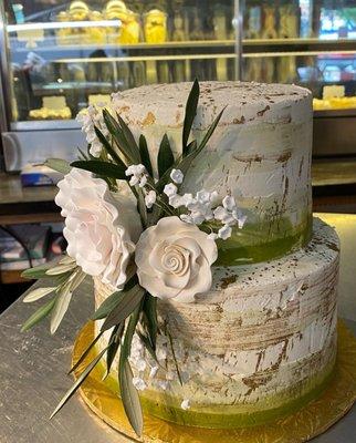 Small Custom Wedding Cake