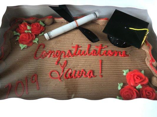 RU graduation cake