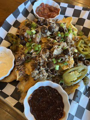 Smoked Pork Nachos