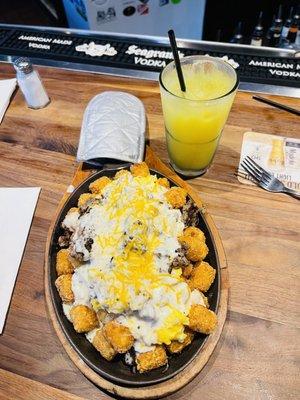 Breakfast skillet and a screwdriver !!!!