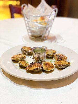 Baked clams