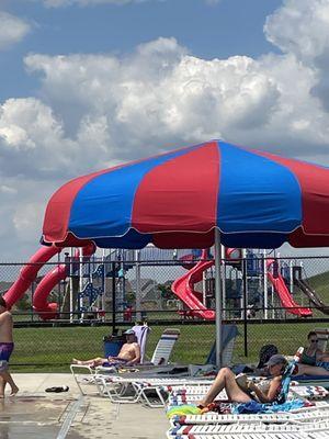 Play ground outside the park