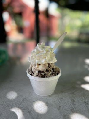 Moose tracks ice cream