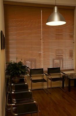 The Waiting room at The Sher Acupuncture Center