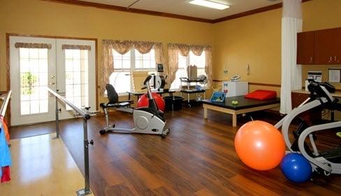 Brookdale East Arbor Fitness and Therapy room