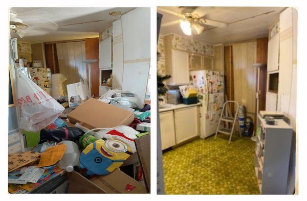 Before & After Kitchen